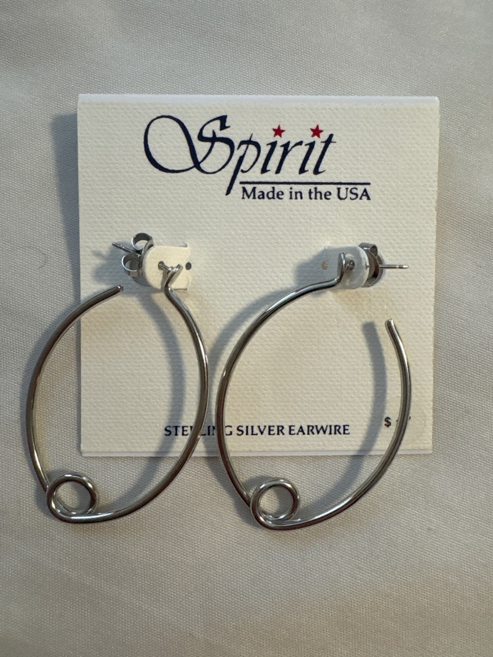 Sterling silver earrings